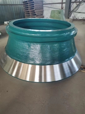 Kruszarka stożkowa Odlewy z manganu Kombinezon z miską płaszcza dla  H3800 4800 CH440 CS440 HP300 Metso