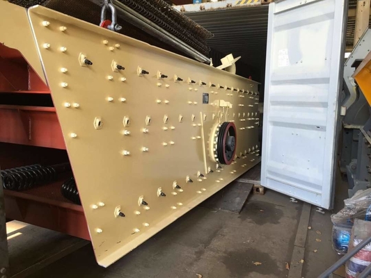 Przesiewacz wibracyjny Silica Vibro Sand 3700 * 1200 30 - 100 TPH Węgiel złoty żwir