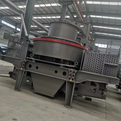 Pebble Granite Gravel Pionowa kruszarka udarowa 1360r / min Mobilna maszyna do robienia piasku