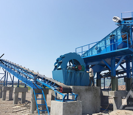 250 TPH 60t / h Koło łyżkowe Podkładka piaskowa Śruba piaskowa Spiralny mimośrodowy wałek wibracyjny