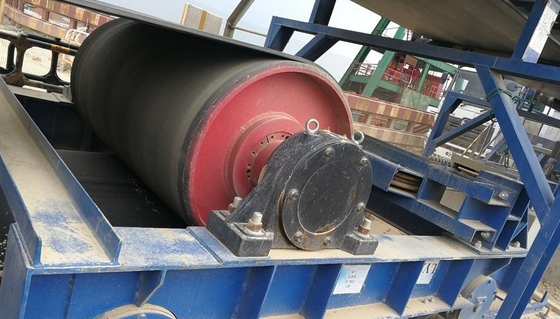 Nylonowy przenośnik taśmowy do kruszenia kamienia węglowego Transport rudy żelaza, nylonowy przenośnik taśmowy, przenośnik taśmowy o wydajności 3000 t/h