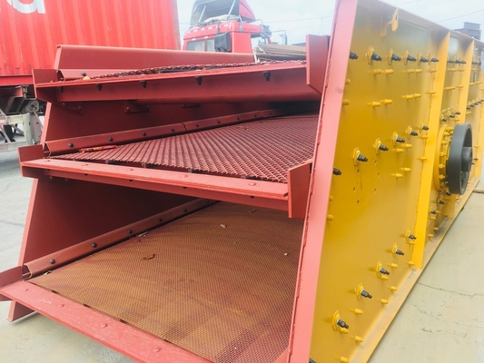 Separator okrągłych obrotowych przesiewaczy kruszywa wibracyjnego 120 mm Piasek z żwiru gruntowego