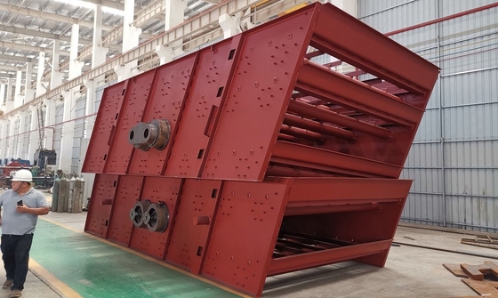 Przesiewacz wibracyjny 300 TPH Double Deck 3YK1860 Separator kamienia piaskowego