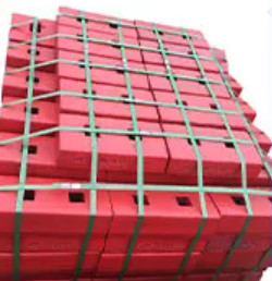 Impact Stone Crusher Części zamienne Płyty wahadłowe, wysokomanganowy wysoki chromowy pręt wydmuchowy