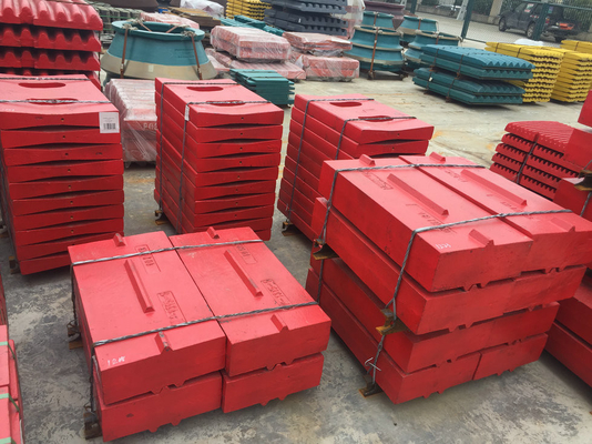 Impact Stone Crusher Części zamienne Płyty wahadłowe, wysokomanganowy wysoki chromowy pręt wydmuchowy